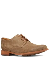 フライ メンズ シューズ ドレスシューズ オックスフォード スエード Frye Mens Tyler Flex Suede Oxfords Mushroomのサムネイル