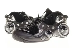 ナイキ NIKE × SUPREME AIR ZOOM FLIGHT 95 SP 27.5cm BLACK DJ8604-001 シュプリーム エア ズーム フライト ペイズリー柄  ブラック 黒 【ブランド古着ベクトル】【中古】☆AA★▲■260706のサムネイル