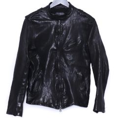 ISAMU KATAYAMA BACKLASH ドイツカーフ製品染め レザーシングル