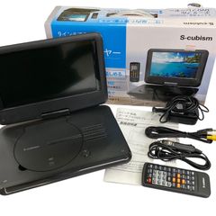 s-cubism 9インチ液晶ポータブルDVDプレイヤー - メルカリ