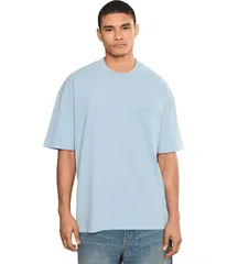 オールセインツ メンズ トップス シャツ Allsaints Xander Short Sleeve Crew Salton Blue ブルーのサムネイル