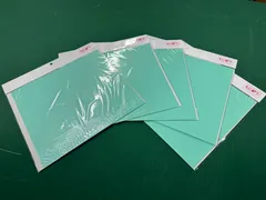 もじパラ カッティングシート ミントグリーン 5枚 28×25 うちわ作成 大判のサムネイル