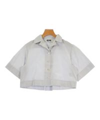 JIL SANDER NAVY 濃紺 ゆったり ピンタック ブラウス - メルカリ