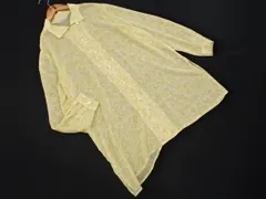 mila schon ミラショーン シアー 花柄 シャツ sizeサイズ40/黄 ■◇ レディースのサムネイル