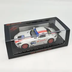 【中古】訳有 1/43 メルセデスベンツ SLS AMG GT3 2018 ズーハイ サーキット 600km 耐久レース spark model スパークモデル[17]のサムネイル