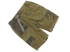 ALPHA INDUSTRIES アルファインダストリーズ カモフラ柄 ショート パンツ sizeS/カーキ ■◆ メンズのサムネイル