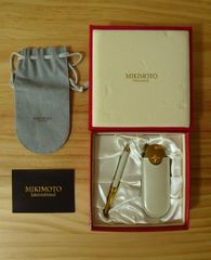 未使用品】MIKIMOTO リップブラシ ミラー セット - メルカリ