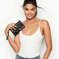 VICTORIA'S SECRET ヴィクトリアシークレット VS Monogram Tech Clutch Wallet 長財布 リストレット ウォレット クラッチのサムネイル