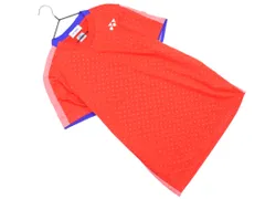 YONEX ヨネックス ドット トレーニングウェア Tシャツ sizeS/赤 ■◆ レディースのサムネイル