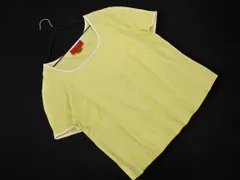 Roberta di Camerino ロベルタディカメリーノ ロゴ プリント Tシャツ size40/黄 ■◆ レディースのサムネイル