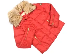 MICHAEL KORS マイケルコース コヨーテファー ダウン ジャケット sizeS/赤 ◆■ レディースのサムネイル