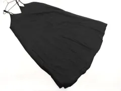 OPAQUE CLIP オペークドットクリップ キャミソール ワンピース sizeL/黒 ■◆ レディースのサムネイル