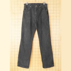 USA Wrangler 1013MWZWKブラックデニムパンツW30 ss71 - メルカリ