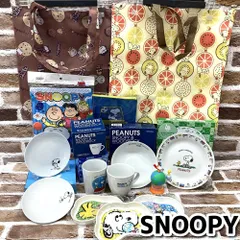 SNOOPY　スヌーピー　15点おまとめ　マグカップ/プレート各種/エコバックなど　現状品　YMO7-027-08-80のサムネイル
