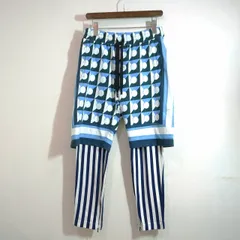 DOLCE & GABBANA  (48) マジョリカプリント レイヤードパンツ ドルチェアンドガッバーナ ドルガバ メンズ 21SSコレクション K2-29のサムネイル