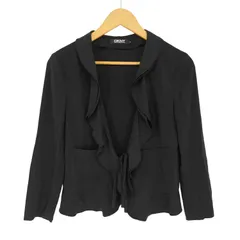 ダナキャランニューヨーク DKNY フリルデザインジャケット レディース US：4 のサムネイル