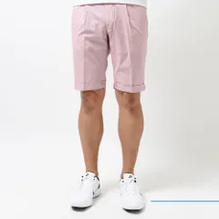 【SALE52%OFF】46サイズ GTA（ジーティーアー） BYRON SHORTバイロンショーツ ウォッシュドコットンストレッチシャンブレー1プリーツショーツ 60618 ピンク 13121600025 新品のサムネイル