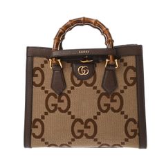 GUCCI グッチ ダイアナ スモール 赤 レザー ショルダーバッグ - メルカリ