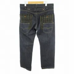 ジュンヤワタナベマン JUNYA WATANABE MAN コムデギャルソン Levi's リーバイス Ｍ 20AW 再構築 チェック 切替 リジッド デニムパンツ WF-P210 AD2020 インディゴのサムネイル