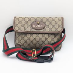 極上美品】グッチ GGスプリーム タイガーヘッド ボディバッグ - メルカリ