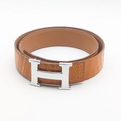 美品 ルイヴィトン レザー LVロゴ金具 ブラック レザー サンダル