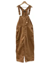 ダブルアールエル RRL 90s Duck Overalls ダック オーバーオール ボタンフライ アウトドア ワークウェア 三ツ星タグ Ralph Lauren 茶 ロゴ つなぎ・オーバーオール ブラウン サイズ34 104MB-615のサムネイル
