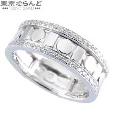 ダミアーニ Damiani ベルエポックリールリング 20093135 ホワイトゴールド K18WG ダイヤモンド パヴェ 指輪 箱・証明書付き 7.5号相当 レディース 仕上済 014001747のサムネイル