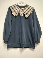 DAKS キッズ 女の子 CHECK CHECK KARA スウェット Tシャツ サイズ 165 (15y)のサムネイル