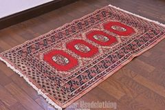 パキスタン絨毯（ラグ）手織りラホール産 約88×58cm パキスタン絨毯（ラグ）手織りラホール産 約88×58cm - メルカリ
