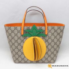 グッチ チルドレンズ GGスプリーム バナナ バッグ トート GUCCI グッチ チルドレンズ GGスプリーム バナナ バッグ トート GUCCI - メルカリ