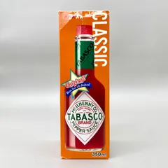 タバスコ レッドペッパーソース 350ml ホットソース 唐辛子 香辛料 ピザ パスタ TABASCOのサムネイル