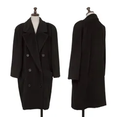 クリスチャンディオール Christian Dior PRET A PORTER ウールモッサダブルチェスターコート 黒11のサムネイル