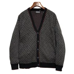 【メキシコ製】【ビンテージ】【JANTZEN】ジャンセン【グレー系】ハウンドトゥース【アクリル】【カーディガン】【サイズM】EL2104-7-30のサムネイル