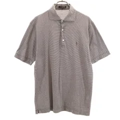 Mackintosh マッキントッシュ 日本製 半袖 ポロシャツ L ダークブラウン メンズ 古着のサムネイル