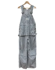 ビッグマック BIG MAC 70s J.C. Penney Hickory Double-Knee Overalls ヒッコリー ダブルニー オーバーオール ボタンフライ エプロン ワーク ヴィンテージ 白 青 ストライプ つなぎ ブルー 104MB-619のサムネイル