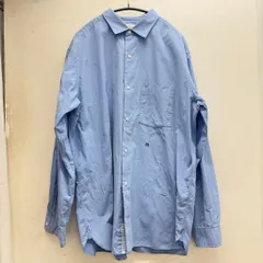 nanamica ナナミカ Regular Collar Wind Shirt シャツ SUGS007 ブルー size:L【中目黒B04】のサムネイル