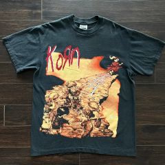 guiterタグ 古着 KORN 両面プリント 半袖 バンドTシャツ guiterタグ 古着 KORN 両面プリント 半袖 バンドTシャツ - メルカリ