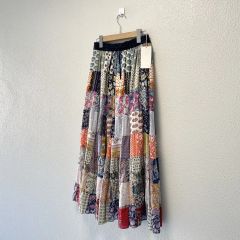 タグ付き未使用品】nest Robe ネストローブ パッチワークASSORT