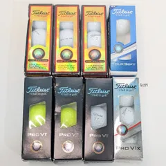 Titleist タイトリスト ゴルフボール PRO V1 PRO V1x TOUR SOFT HVC SOFT FEEL まとめうりのサムネイル