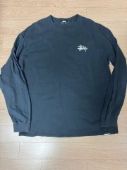 11747391 】90s Old Stussy ロンT グレー - メルカリ