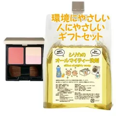 Naris ナリス グロリアート ザ ハイライター 01＆チーク 01セット　環境にやさしい、人にやさしいギフトセットのサムネイル