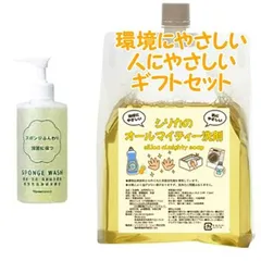 Naris ナリス スポンジ ウォッシュN L 250mL　環境にやさしい、人にやさしいギフトセットのサムネイル