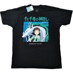 千と千尋の神隠し Tシャツ XLサイズ 黒 アニメT スタジオジブリ 新品