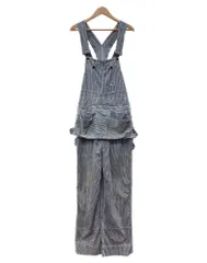 ヘラクレス HERCULES 50s Hickory Overalls ヒッコリー オーバーオール ボタンフライ ダブルニー エプロン ヴィンテージ ワークウェア 白 青 ストライプ つなぎ・オーバーオール ブルー 104MB-620のサムネイル
