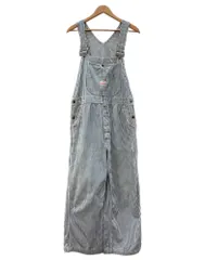ペイデイ PAYDAY 50s Hickory Overalls ヒッコリー オーバーオール ボタンフライ ヴィンテージ ワークウェア 白 青 ストライプ つなぎ・オーバーオール ブルー 104MB-621のサムネイル