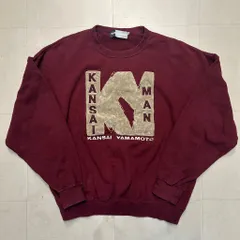 KANSAI YAMAMOTO カンサイヤマモト Crew Neck Logo Sweat スウェット 424760229 レッド系 size:L【中目黒A08】のサムネイル