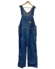 ペイデイ PAYDAY 50s Denim Overalls デニム オーバーオール ボタンフライ アウトドア ワークウェア ヴィンテージ インディゴ 青 ロゴ つなぎ・オーバーオール ブルー 104MB-623のサムネイル
