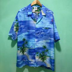 アロハシャツ 50s 60s レーヨンシャツ レーヨンギャバ - メルカリ