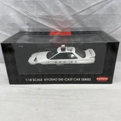 【中古】開封)1/18 京商 NISSAN SKYLINE GT-R (R32) 静岡県警[91]のサムネイル