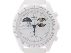 Swatch スウォッチ ウォッチ MoonSwatch MISSION TO EARTHPHASE MOONSHI 時計 SO33W701L 腕時計 セラミック/バイオセラミック ホワイト メンズ【中古】437のサムネイル